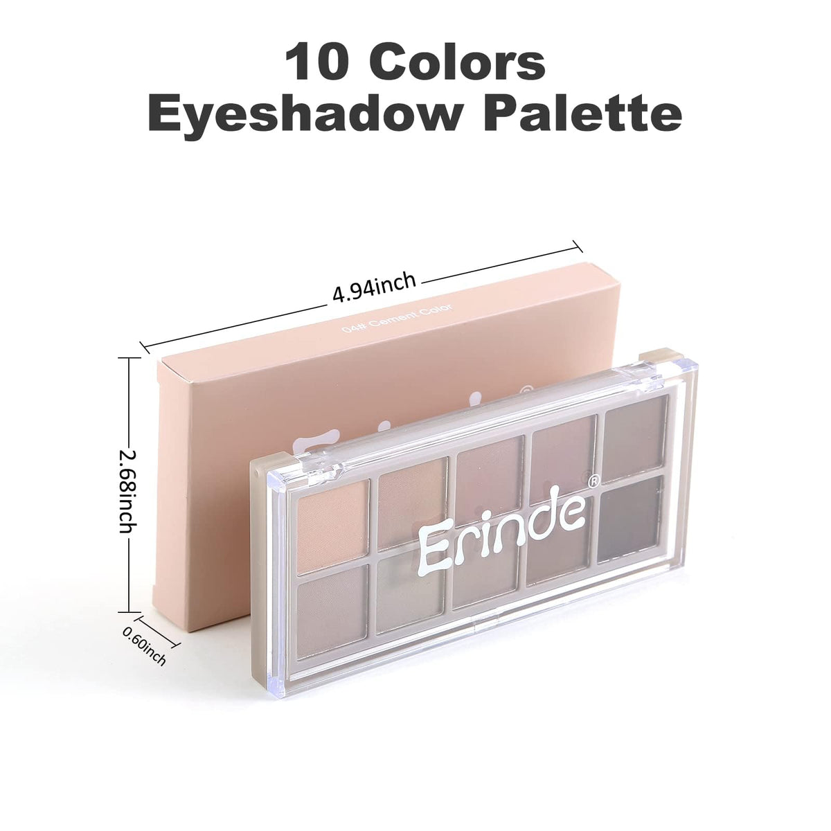 10 Colors Matte Eyeshadow Palette R627