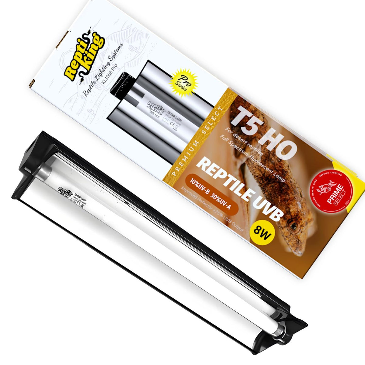 10.0 UVB 8W Fluorescent Lamp and Fixture Kit R5941