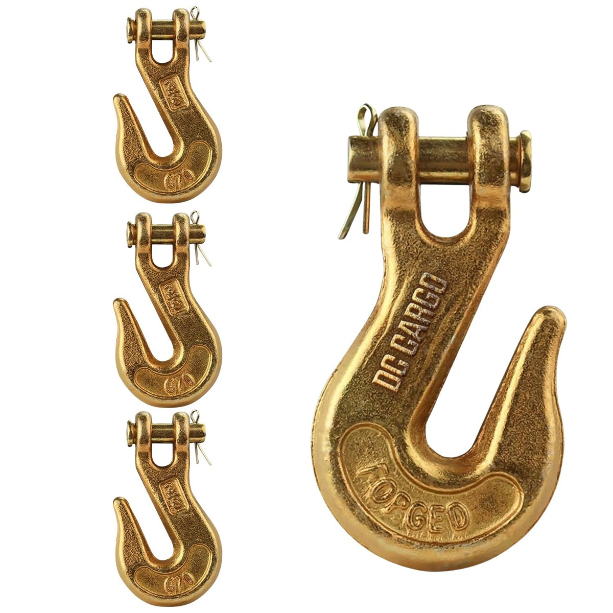 3/8 Clevis Hook G70 4 Pack V39800