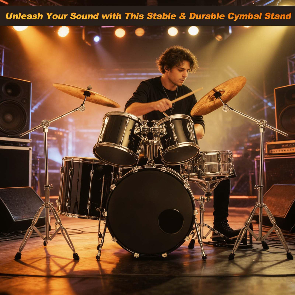2 Pack Adjustable Cymbal Stand R3636