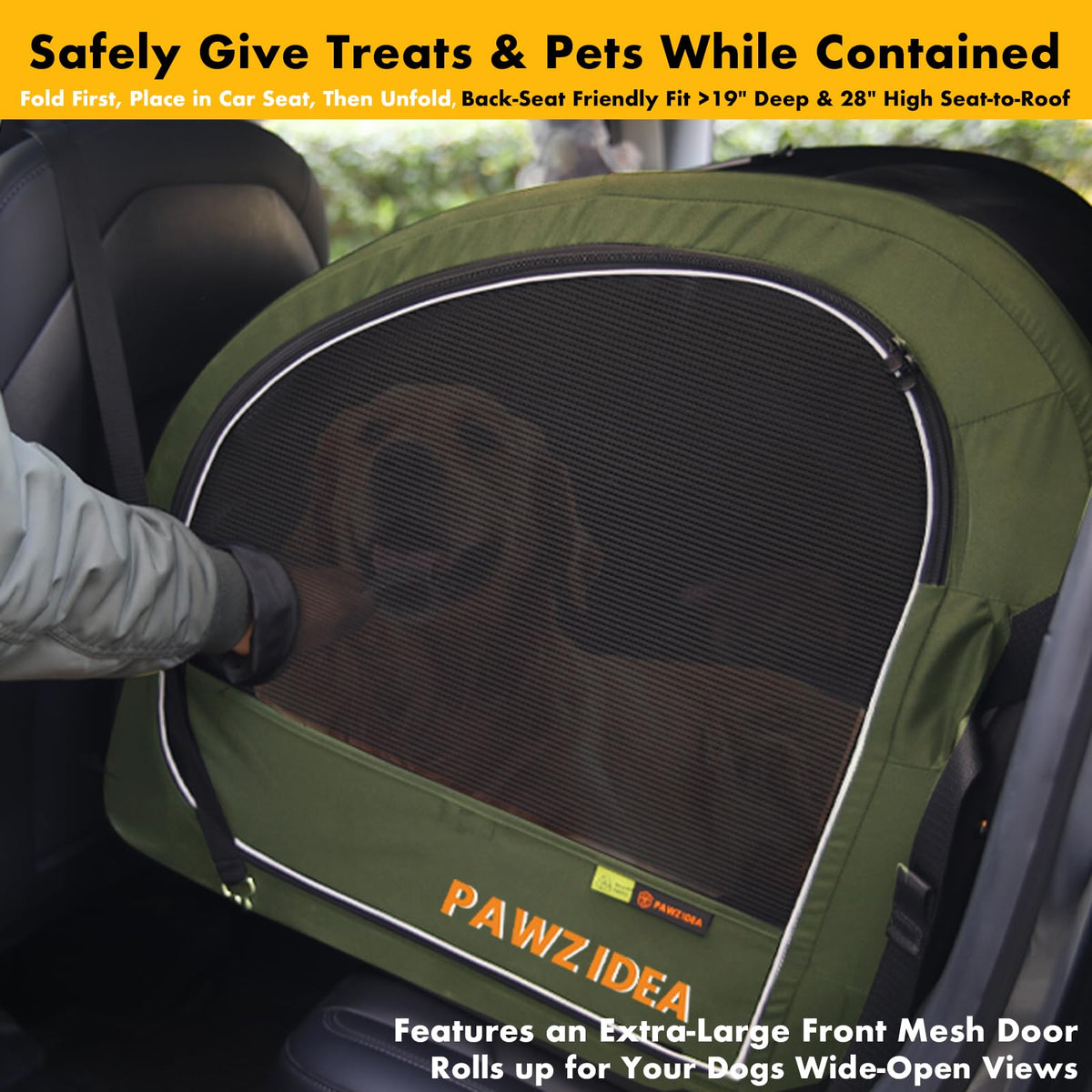3-in-1 Large Dog Stroller with Detachable Carrier R887