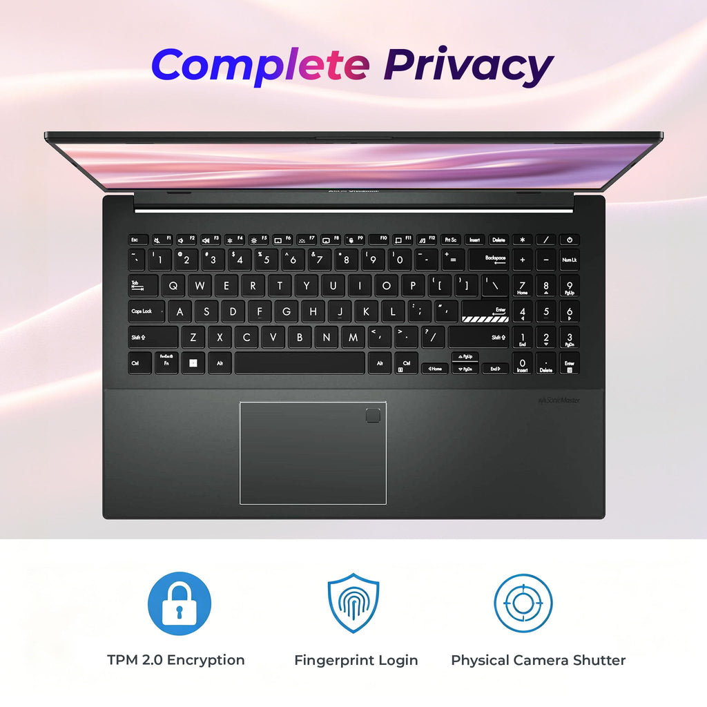 15.6" FHD Laptop, AMD Ryzen 5, 8GB RAM, 512GB SSD J837348