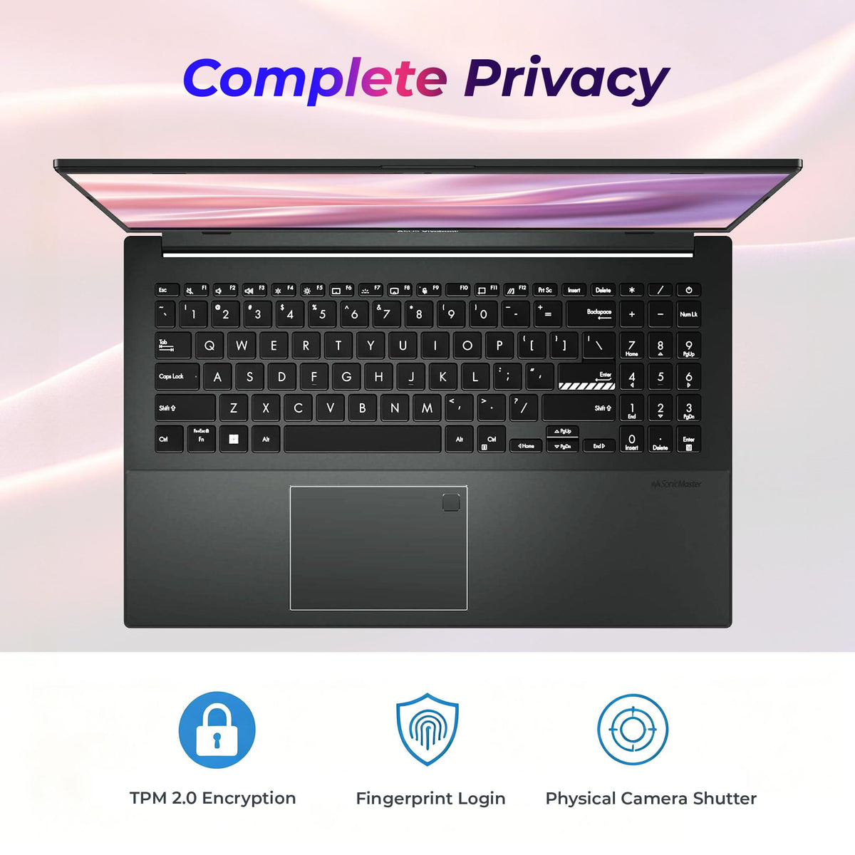 15.6" FHD Laptop, AMD Ryzen 5, 8GB RAM, 512GB SSD J837348