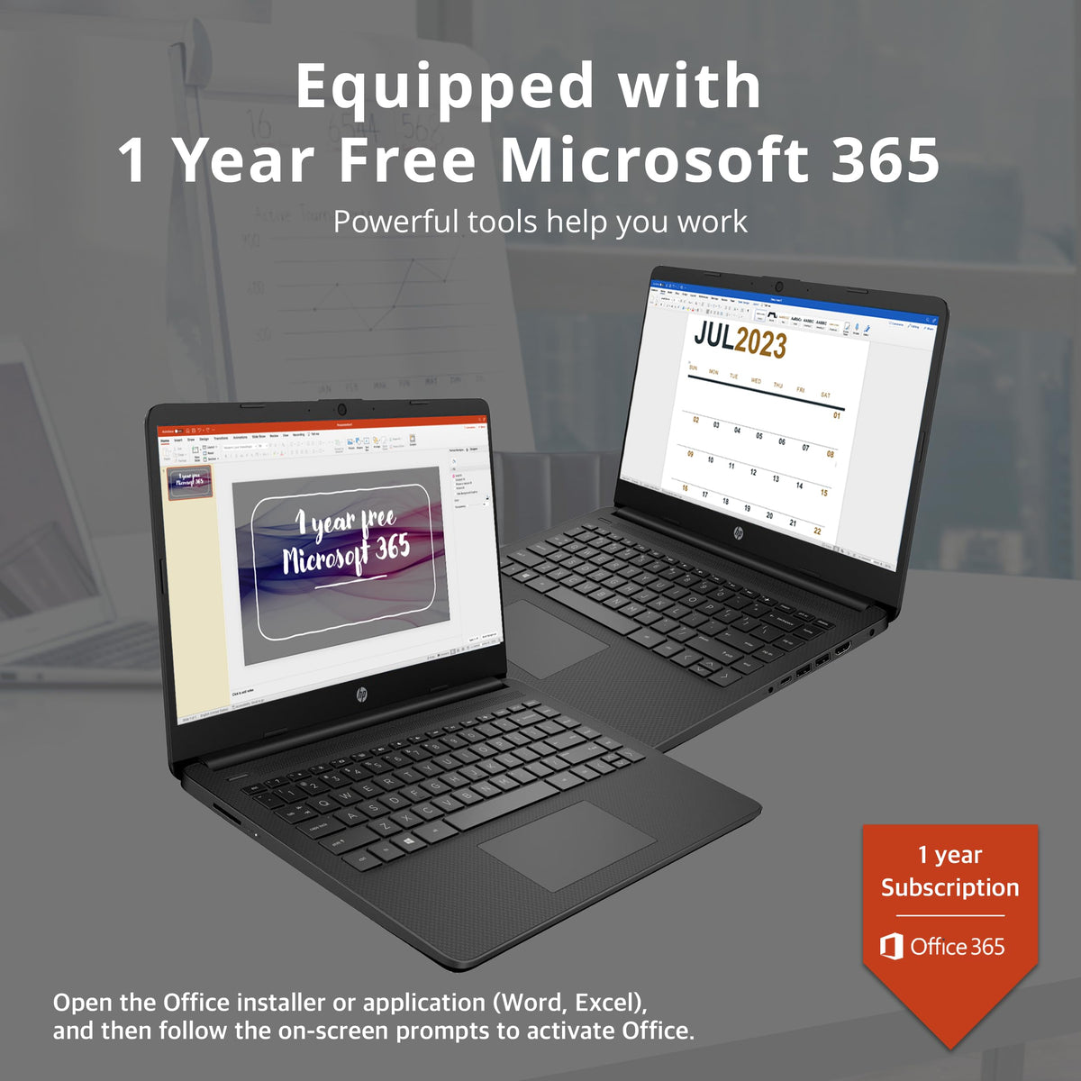 14-inch Laptop, Intel Celeron N4000, 4 GB RAM, 64 GB eMMC, Jet Black E777