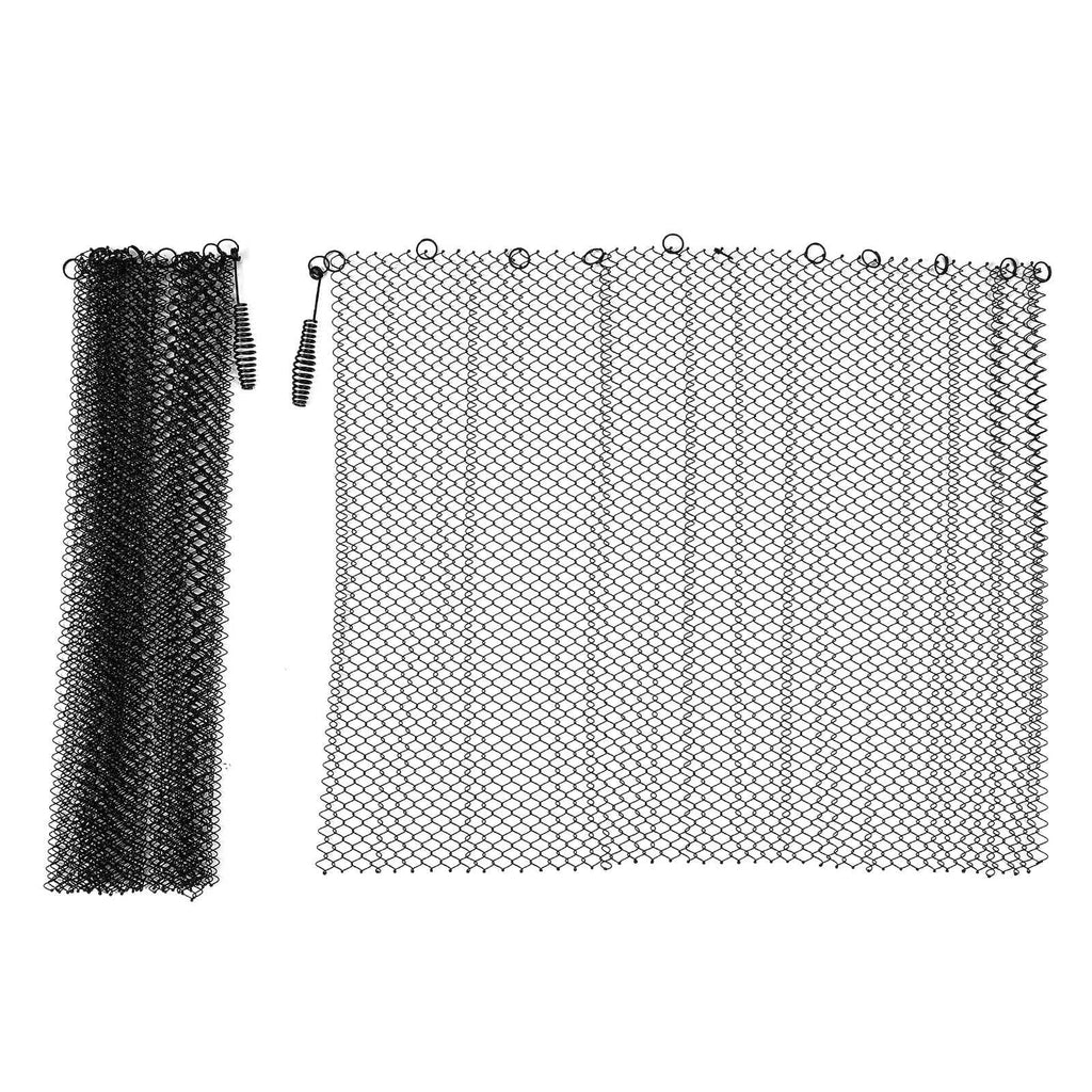 2 Pack Fireplace Screen Mesh Curtain R961841